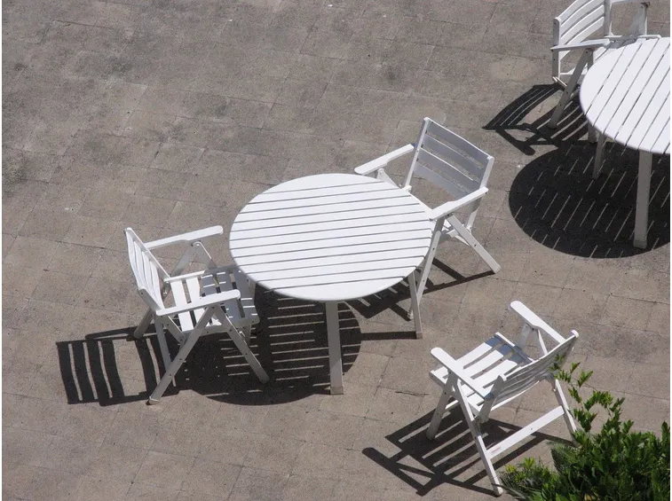 Tavolo da giardino plastica