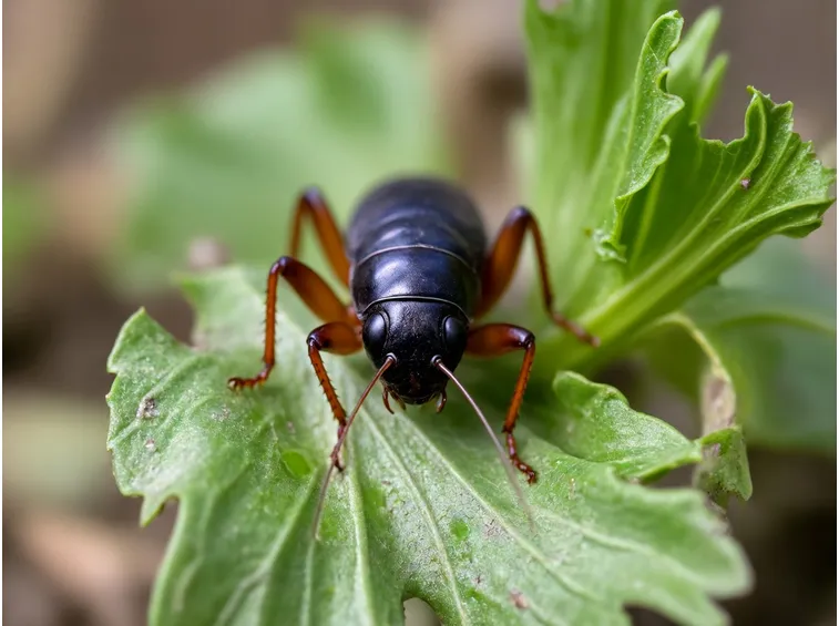 Grillotalpa parassita cicoria