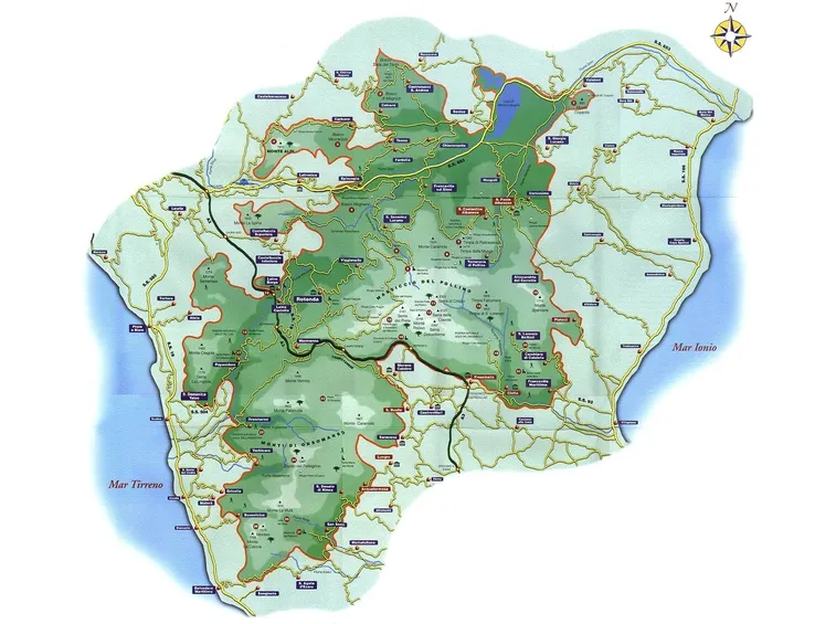 Mappa del parco