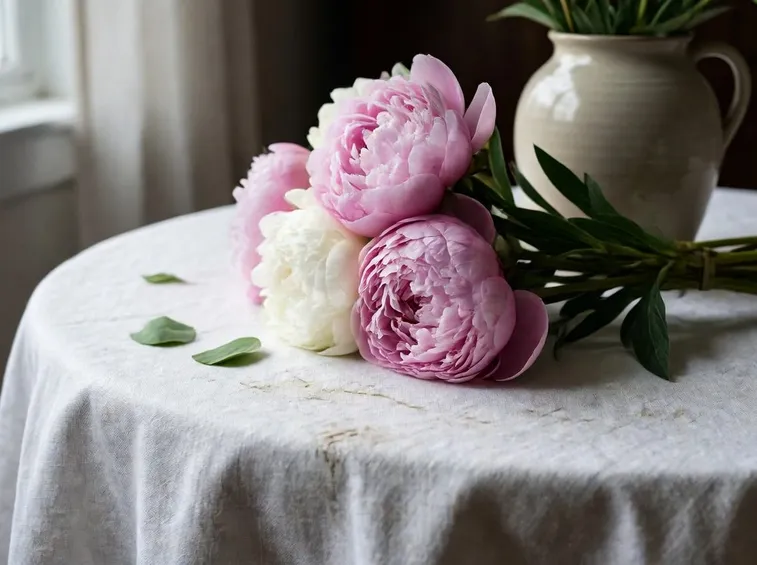 bouquet di peonie