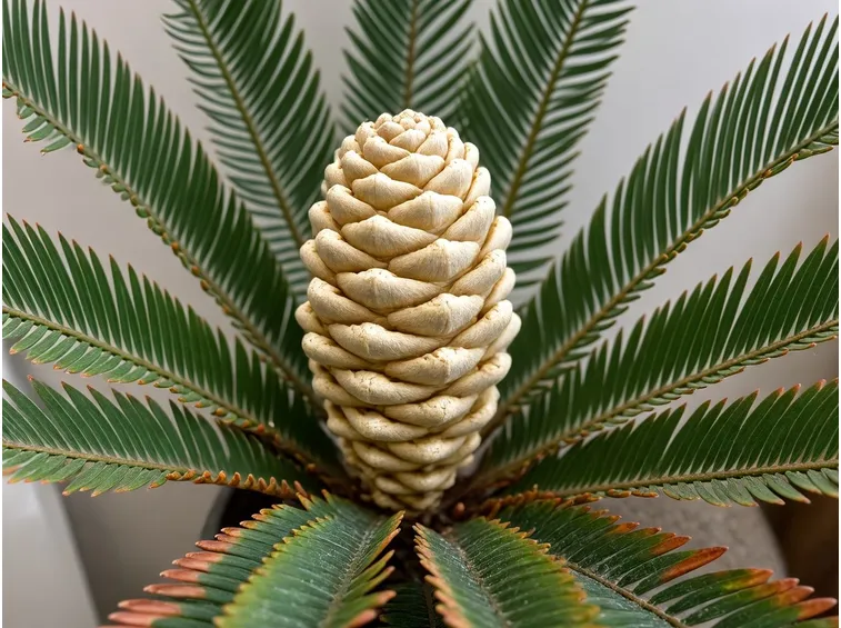 Fiore della Cycas femmina