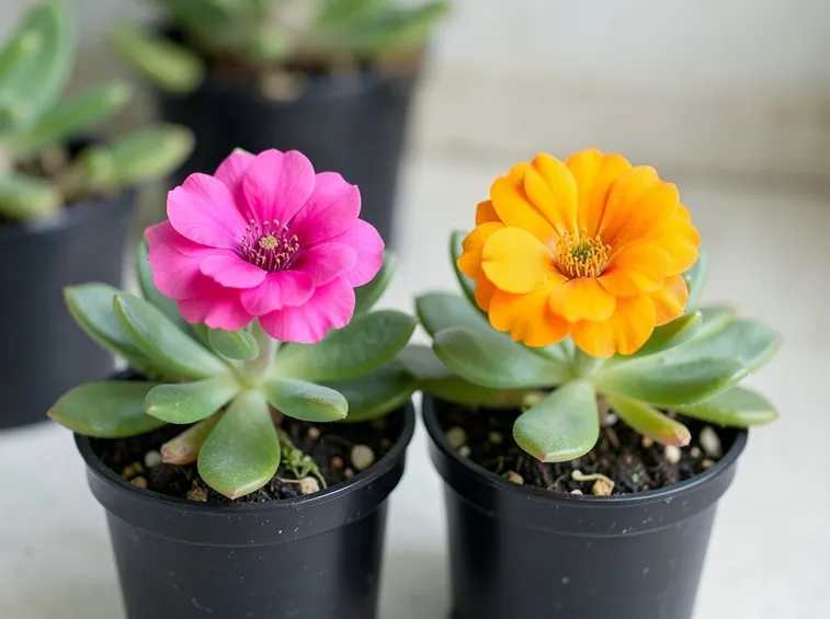Portulaca in vaso