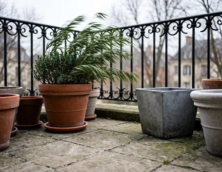 Perché il vento freddo danneggia le piante in vaso
